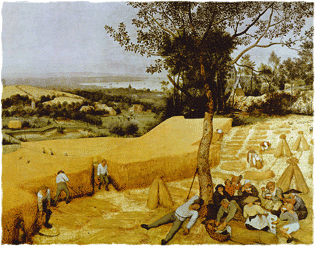 Питер Брейгель-старший. Жатва. 1565